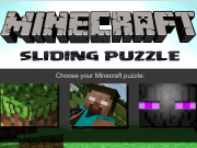 Minecraft Sliding Puzzle